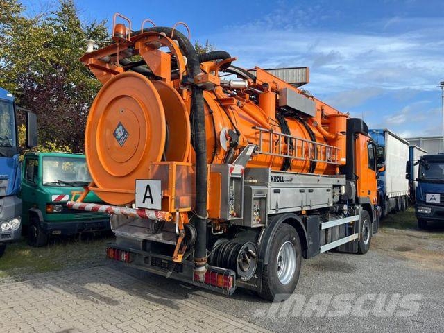 Mercedes-Benz Actros 1836 L Saug + Spülwagen Kroll Kombi 8m³ Vákuum teherautok