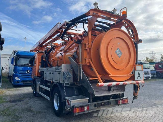 Mercedes-Benz Actros 1836 L Saug + Spülwagen Kroll Kombi 8m³ Vákuum teherautok