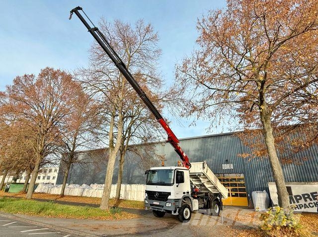 Mercedes-Benz ACTROS 1841 - 4x4 - Kran - Funk - EURO5 Camiones grúa