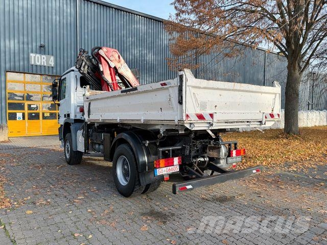 Mercedes-Benz ACTROS 1841 - 4x4 - Kran - Funk - EURO5 Camiones grúa
