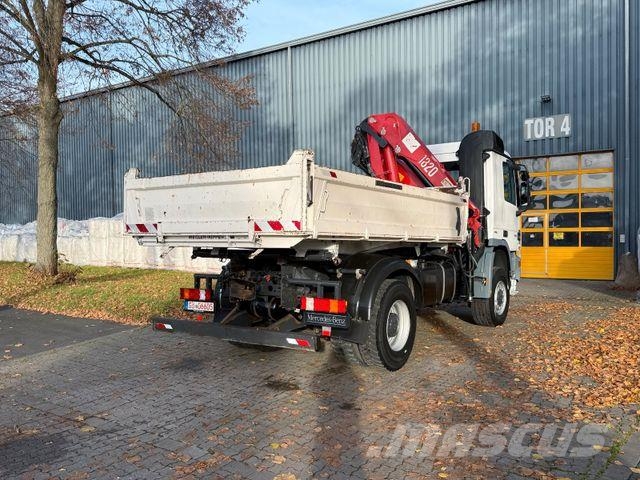 Mercedes-Benz ACTROS 1841 - 4x4 - Kran - Funk - EURO5 Camiones grúa