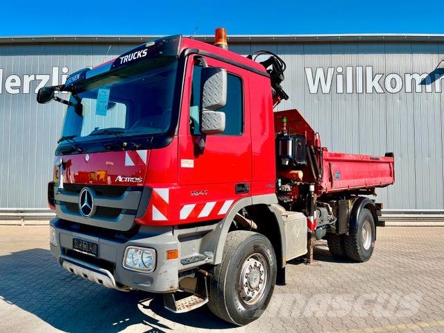 Mercedes-Benz Actros 1841 AK 4x4 MP3 Atlas TLC105.2*FUNK*Kran Самоскиди