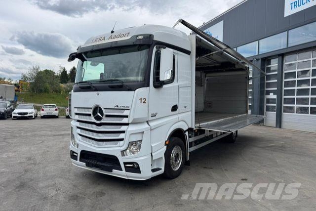 Mercedes-Benz Actros 1842 mit Seitenöffnung und Kran Other trucks