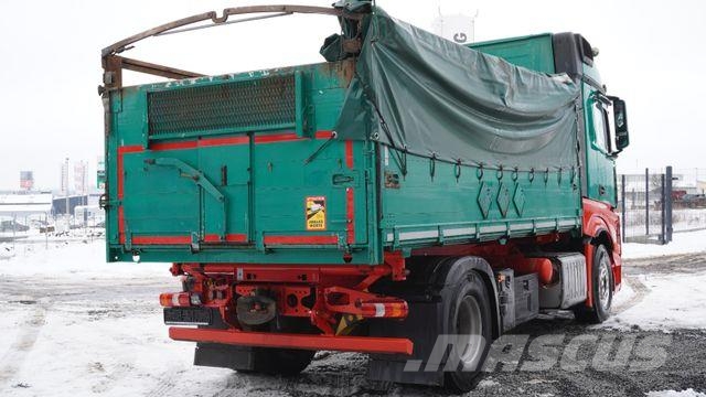 Mercedes-Benz Actros 1845 Zug Kipper Dreiseitenkipper Getreide Самоскиди