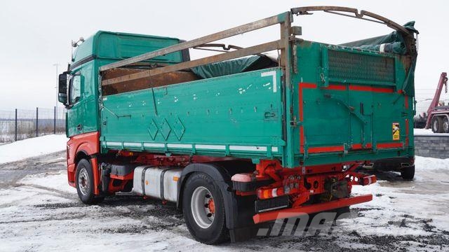 Mercedes-Benz Actros 1845 Zug Kipper Dreiseitenkipper Getreide Самоскиди