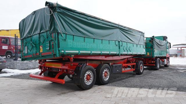 Mercedes-Benz Actros 1845 Zug Kipper Dreiseitenkipper Getreide Camiones para granja y transporte de granos