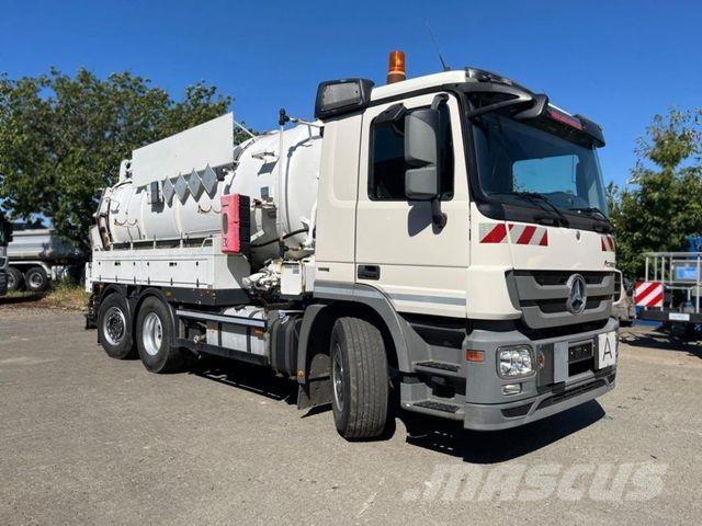 Mercedes-Benz Actros 2546 L 6x2 Saug + Spülwagen Müller GGVS Saug- und Druckwagen