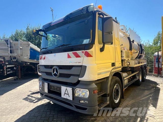 Mercedes-Benz Actros 2546 L 6x2 Saug + Spülwagen Müller GGVS Saug- und Druckwagen