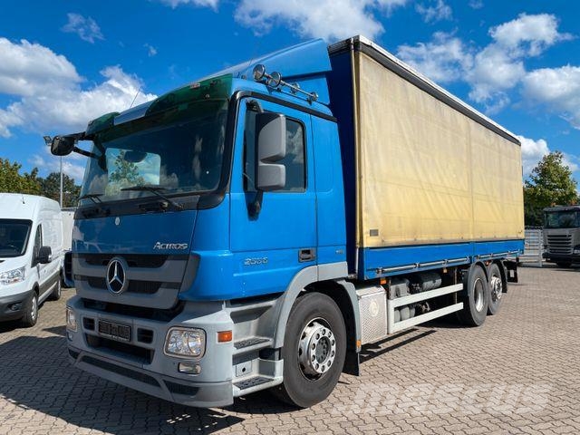 Mercedes-Benz Actros 2536 LL/ MP3/ 7.2m Pritsche/ LBW 2.0t/ AC شاحنات بغطاء جانبي