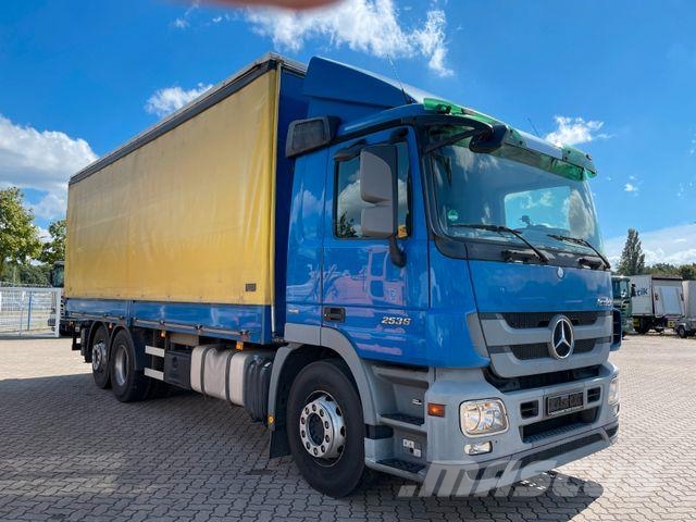 Mercedes-Benz Actros 2536 LL/ MP3/ 7.2m Pritsche/ LBW 2.0t/ AC شاحنات بغطاء جانبي