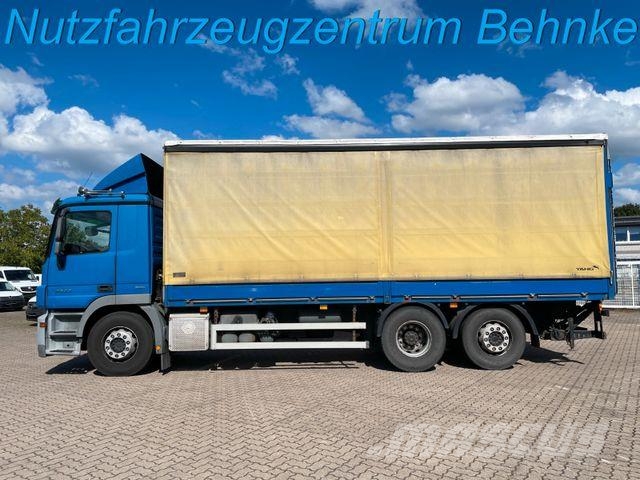 Mercedes-Benz Actros 2536 LL/ MP3/ 7.2m Pritsche/ LBW 2.0t/ AC شاحنات بغطاء جانبي
