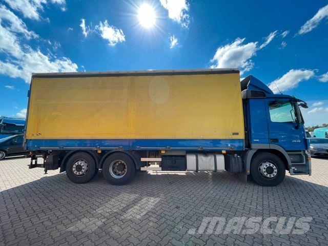 Mercedes-Benz Actros 2536 LL/ MP3/ 7.2m Pritsche/ LBW 2.0t/ AC شاحنات بغطاء جانبي