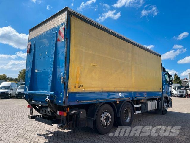 Mercedes-Benz Actros 2536 LL/ MP3/ 7.2m Pritsche/ LBW 2.0t/ AC شاحنات بغطاء جانبي