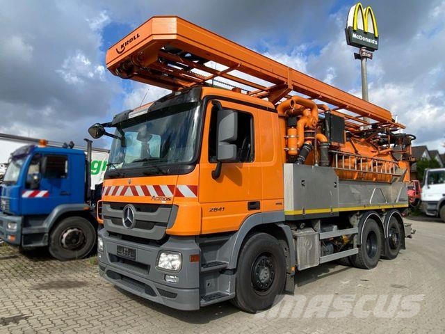 Mercedes-Benz Actros 2841 L 6x2 Saug + Spülwagen Kroll Kombi Paine-/imuautot