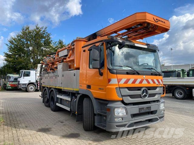 Mercedes-Benz Actros 2841 L 6x2 Saug + Spülwagen Kroll Kombi Paine-/imuautot