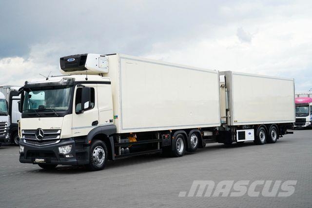 Mercedes-Benz ACTROS / 2540 / ACC / E 6 / ZESTAW PRZEJAZDOWY / Φορτηγά Ψυγεία