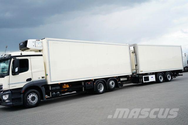 Mercedes-Benz ACTROS / 2540 / ACC / E 6 / ZESTAW PRZEJAZDOWY / Φορτηγά Ψυγεία