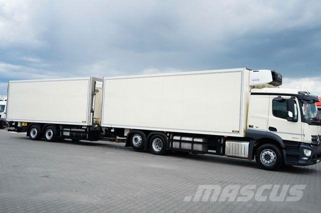 Mercedes-Benz ACTROS / 2540 / ACC / E 6 / ZESTAW PRZEJAZDOWY / Φορτηγά Ψυγεία