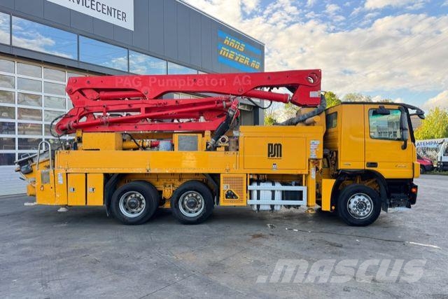 Mercedes-Benz Actros 2636 6x4 Putzmeister M24-4 شاحنات خرسانة