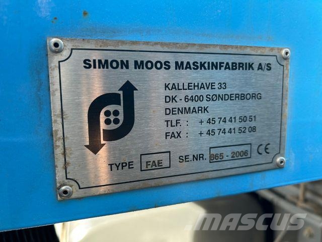 Mercedes-Benz Actros 2536 6x2-4 / Moos FAE 865 / Öl Fett Combi / vacuum trucks