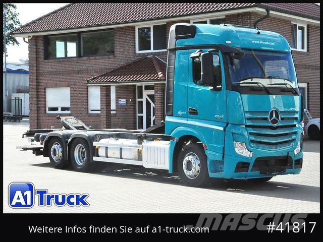 Mercedes-Benz Actros 2542, Muldi-BDF, 7,45, Lenk-Lift, LBW Шасси с кабиной