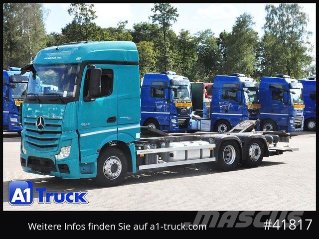 Mercedes-Benz Actros 2542, Muldi-BDF, 7,45, Lenk-Lift, LBW Шасси с кабиной