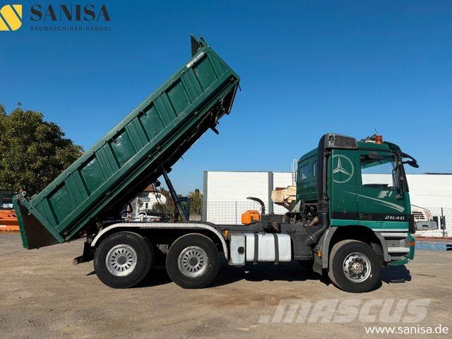 Mercedes-Benz Actros 2546/Retarder/Klima/6x4/Blatt/Blatt/EPS Bañeras basculantes usadas