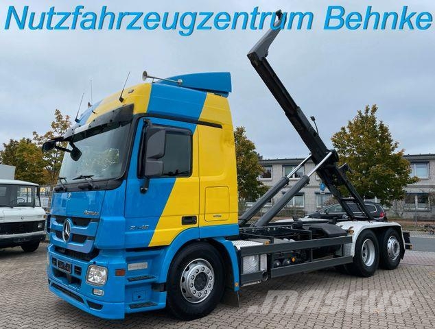 Mercedes-Benz Actros 2548 LL/ MP3/ Meiller RK 20.67/ Retarder Camiones elevadores de gancho
