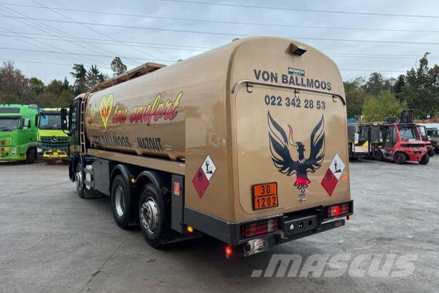 Mercedes-Benz Actros 2541 6x2 21'000L 2 Kammern Tovornjaki cisterne
