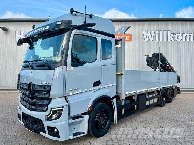Mercedes-Benz Actros 2543 LL| X-HIDUO 228 E-5*Seilwinde*Navi Φορτηγά Kαρότσα με ανοιγόμενα πλαϊνά