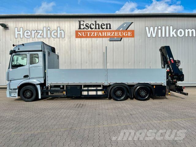 Mercedes-Benz Actros 2543 LL| X-HIDUO 228 E-5*Seilwinde*Navi Φορτηγά Kαρότσα με ανοιγόμενα πλαϊνά