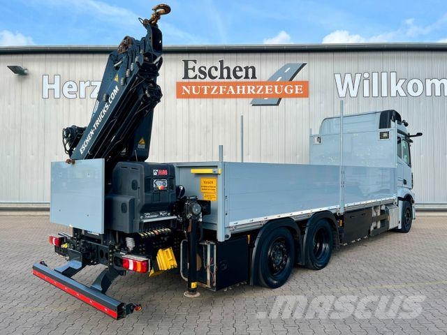Mercedes-Benz Actros 2543 LL| X-HIDUO 228 E-5*Seilwinde*Navi Φορτηγά Kαρότσα με ανοιγόμενα πλαϊνά