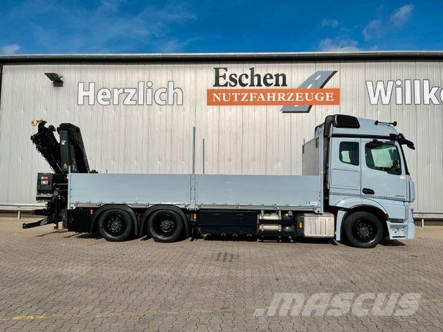 Mercedes-Benz Actros 2543 LL| X-HIDUO 228 E-5*Seilwinde*Navi Φορτηγά Kαρότσα με ανοιγόμενα πλαϊνά