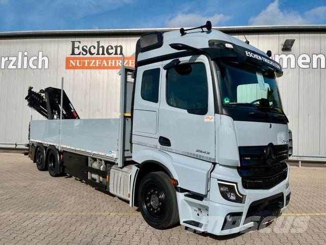 Mercedes-Benz Actros 2543 LL| X-HIDUO 228 E-5*Seilwinde*Navi Φορτηγά Kαρότσα με ανοιγόμενα πλαϊνά