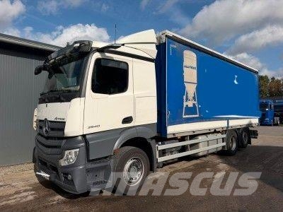 Mercedes-Benz Actros 2540 6x2LL Curtainsider/MIRRORCAM/NLA/ACC Tovornjaki s ponjavo