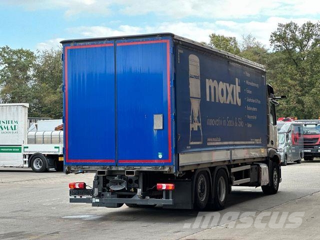Mercedes-Benz Actros 2540 6x2LL Curtainsider/MIRRORCAM/NLA/ACC Pressukapelli kuorma-autot