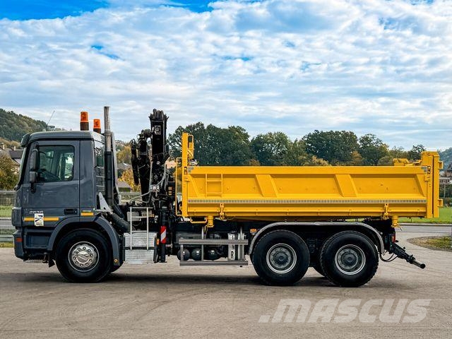 Mercedes-Benz ACTROS 2636* KIPPER 4,80 + KRAN / 6x4 Żurawie samochodowe