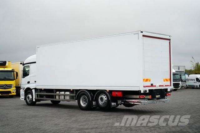Mercedes-Benz ACTROS / 2543 / E 6 / MP 5 / KONTENER + WINDA / Фургони