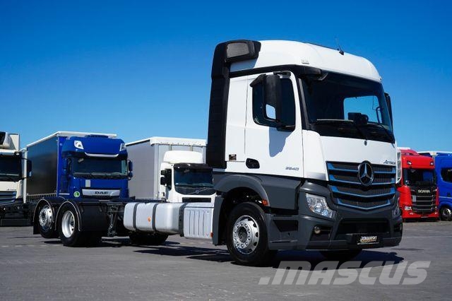 Mercedes-Benz ACTROS / 2540 / ACC / EURO 6 / PODWOZIE DO ZABUD Chassis met cabine