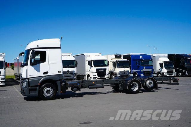 Mercedes-Benz ACTROS / 2540 / ACC / EURO 6 / PODWOZIE DO ZABUD Chassis met cabine