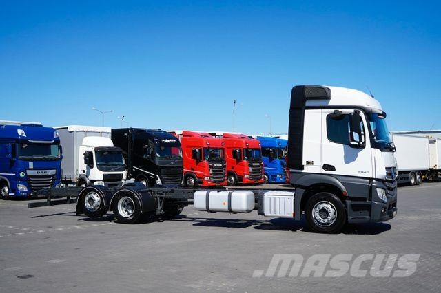 Mercedes-Benz ACTROS / 2540 / ACC / EURO 6 / PODWOZIE DO ZABUD Chassis met cabine