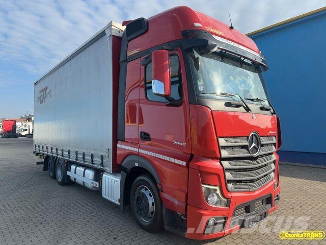 Mercedes-Benz Actros, 2545, 6x2, Giga Space, Tank 1000 L Tentautod