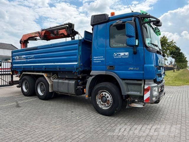 Mercedes-Benz Actros 2/3 6-Zyl. 3-Achser 2646 OM 501 LA Tipper trucks