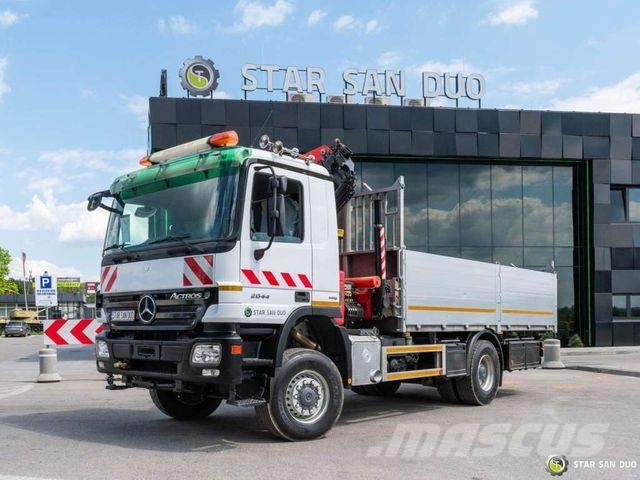 Mercedes-Benz ACTROS 2044A 4x4 Palfinger PK 20002 hds Crane شاحنات الرافعات