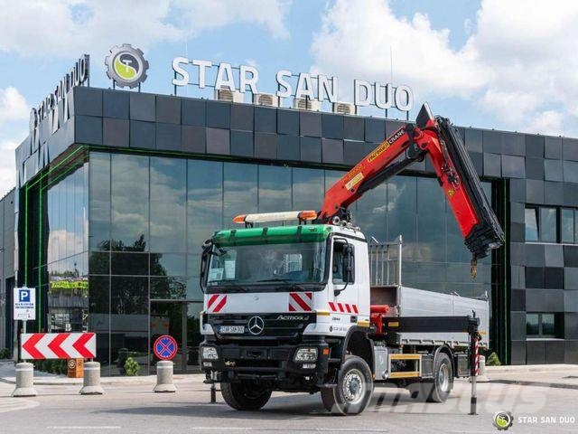 Mercedes-Benz ACTROS 2044A 4x4 Palfinger PK 20002 hds Crane شاحنات الرافعات