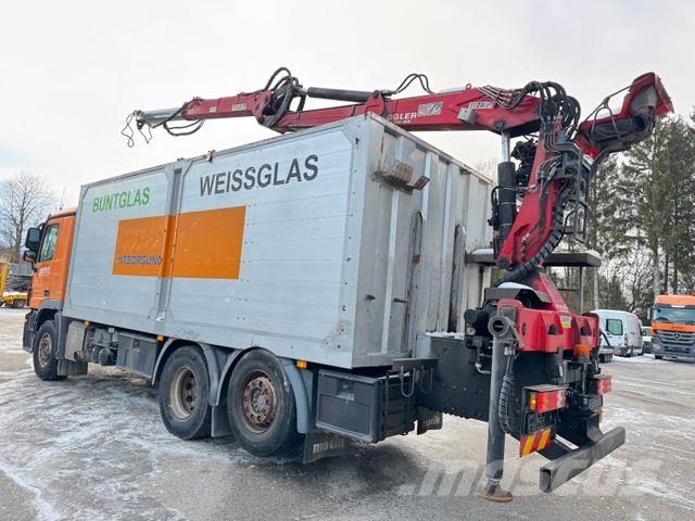 Mercedes-Benz Actros 2541 6X2 Glas/Schrott Transporter Kran Ďalšie nákladné vozidlá