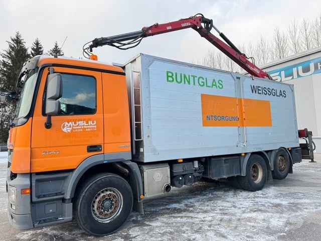 Mercedes-Benz Actros 2541 6X2 Glas/Schrott Transporter Kran Ďalšie nákladné vozidlá