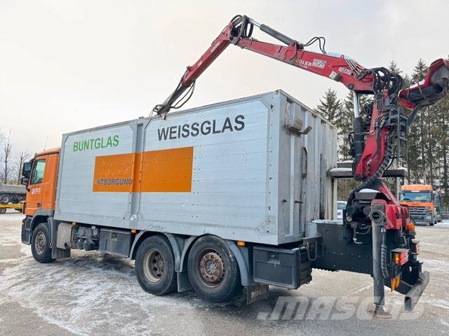 Mercedes-Benz Actros 2541 6X2 Glas/Schrott Transporter Kran Ďalšie nákladné vozidlá