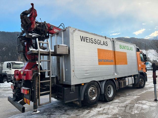 Mercedes-Benz Actros 2541 6X2 Glas/Schrott Transporter Kran Ďalšie nákladné vozidlá