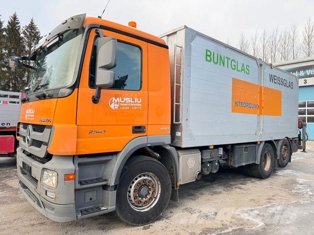 Mercedes-Benz Actros 2541 6X2 Glas/Schrott Transporter Kran Ďalšie nákladné vozidlá